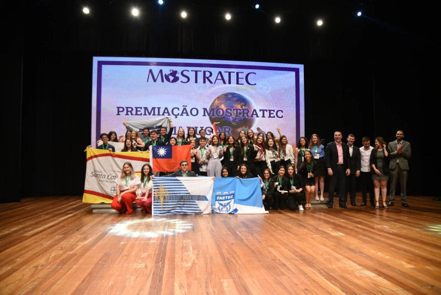 Dantianos conquistam prêmios na Mostratec 2022.