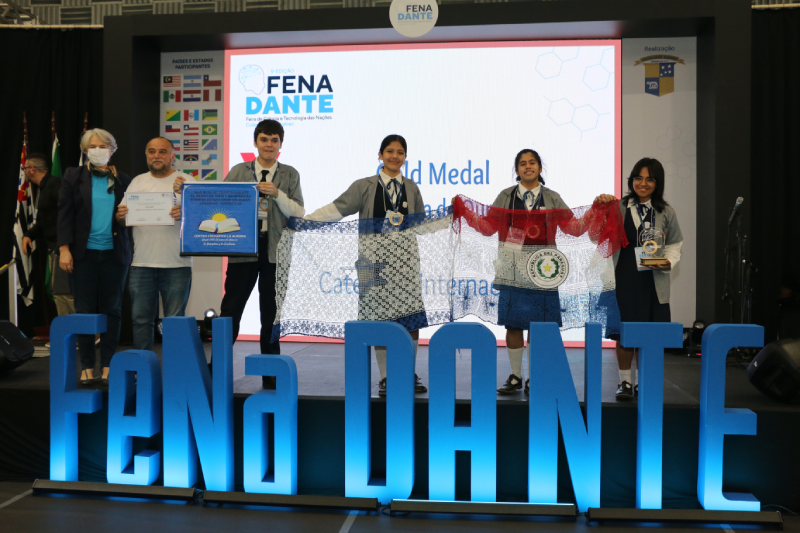 5ª FeNaDANTE contou com a participação de alunos de outros cinco países