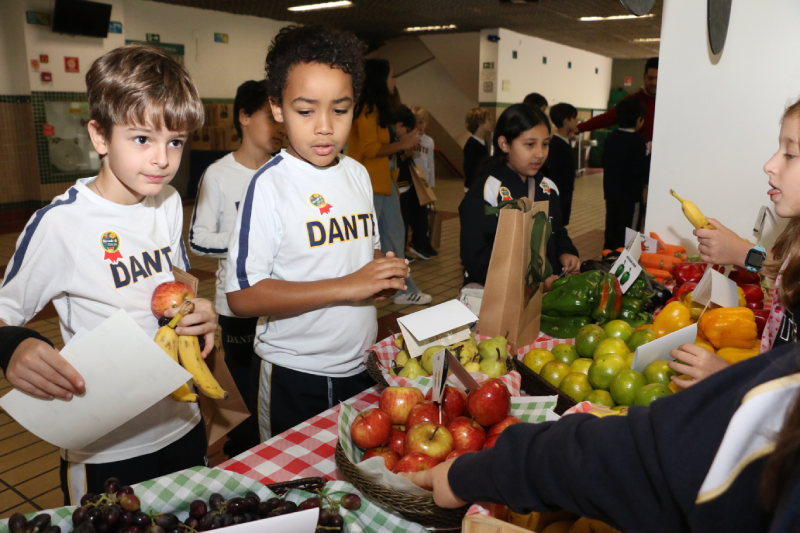Mercato Italia estimula conscientização alimentar dos alunos